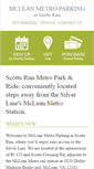 Mobile Screenshot of mcleanmetroparking.com